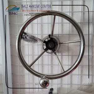 Steering Wheel w/ Ball 11" SS304 - Stir Kapal