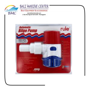 Bilge Pump Automatic RULE 500GPH 12V/ Pompa Celup RULE