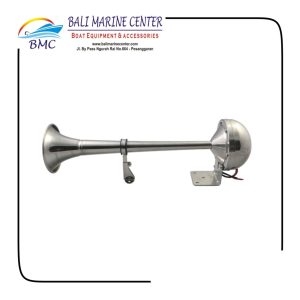 Single Trumpet Horn 12v kode 15019-12 / Klekson kapal /aksesoris kapal