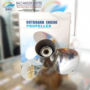 663-45945-02 Propeller Stainless 40Hp 13" - Baling-baling Mesin Tempel