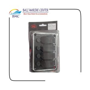 10047-BK WATERPROOF SWITCH PANEL 4 GANG AAA